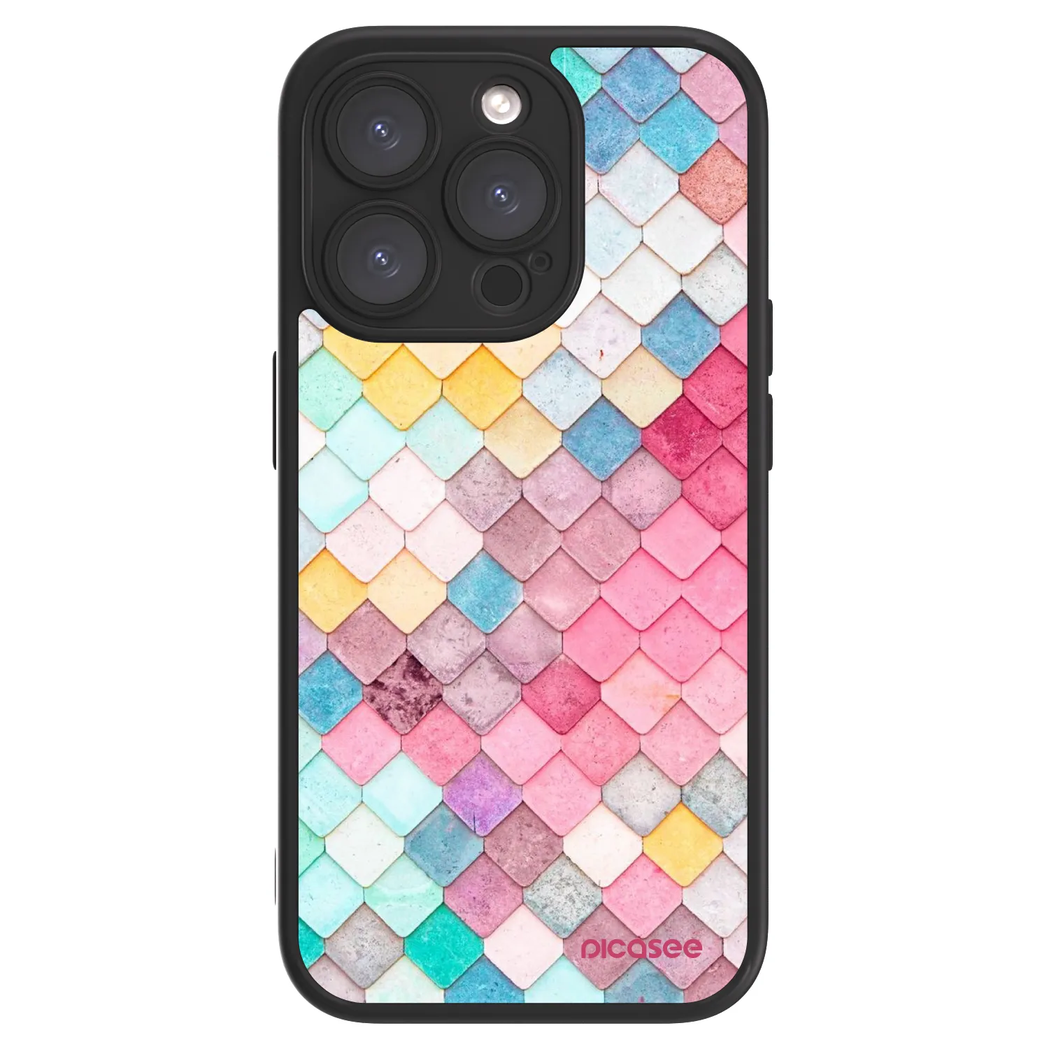 Picasee ULTIMATE CASE pentru Apple iPhone 15 Pro - Colorful roof