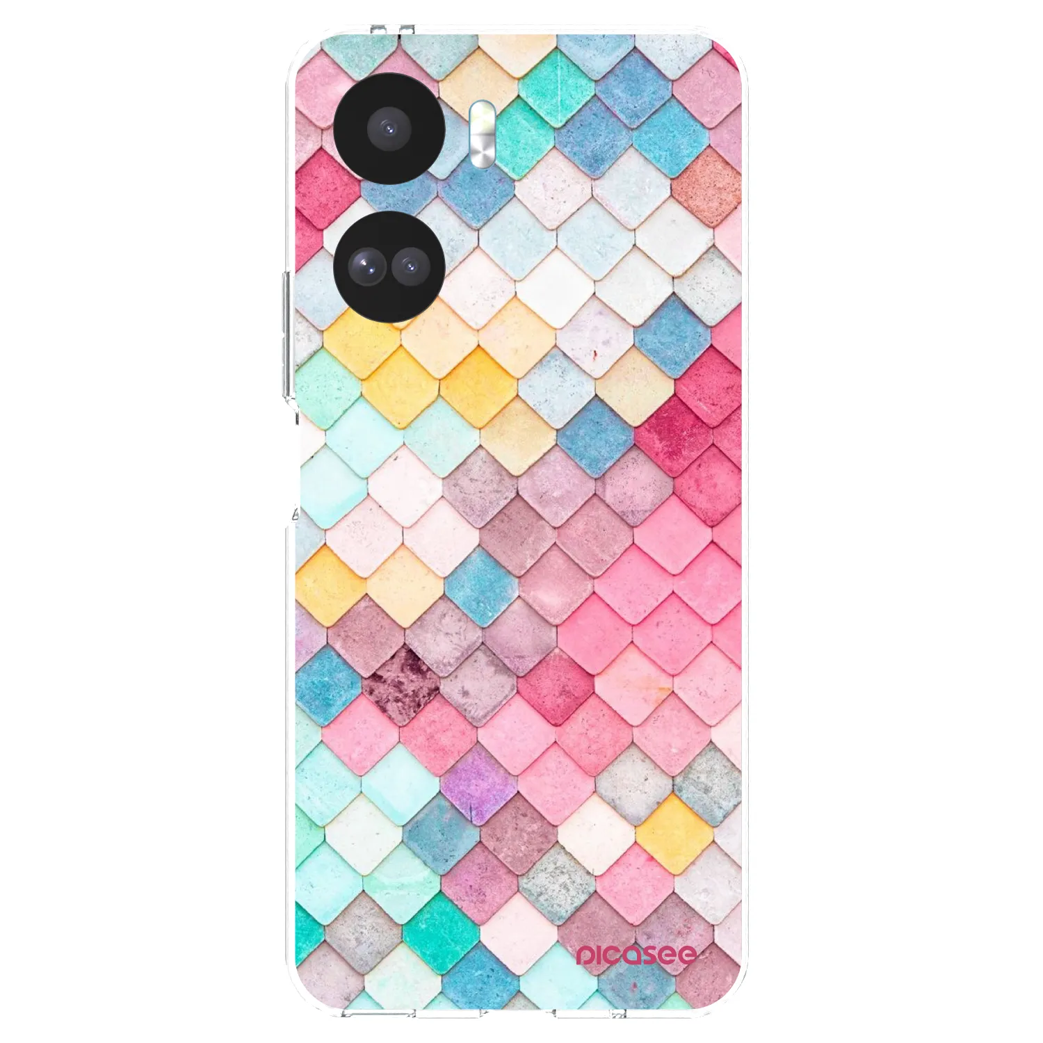 Picasee husă transparentă din silicon pentru Honor 90 Lite 5G - Colorful roof