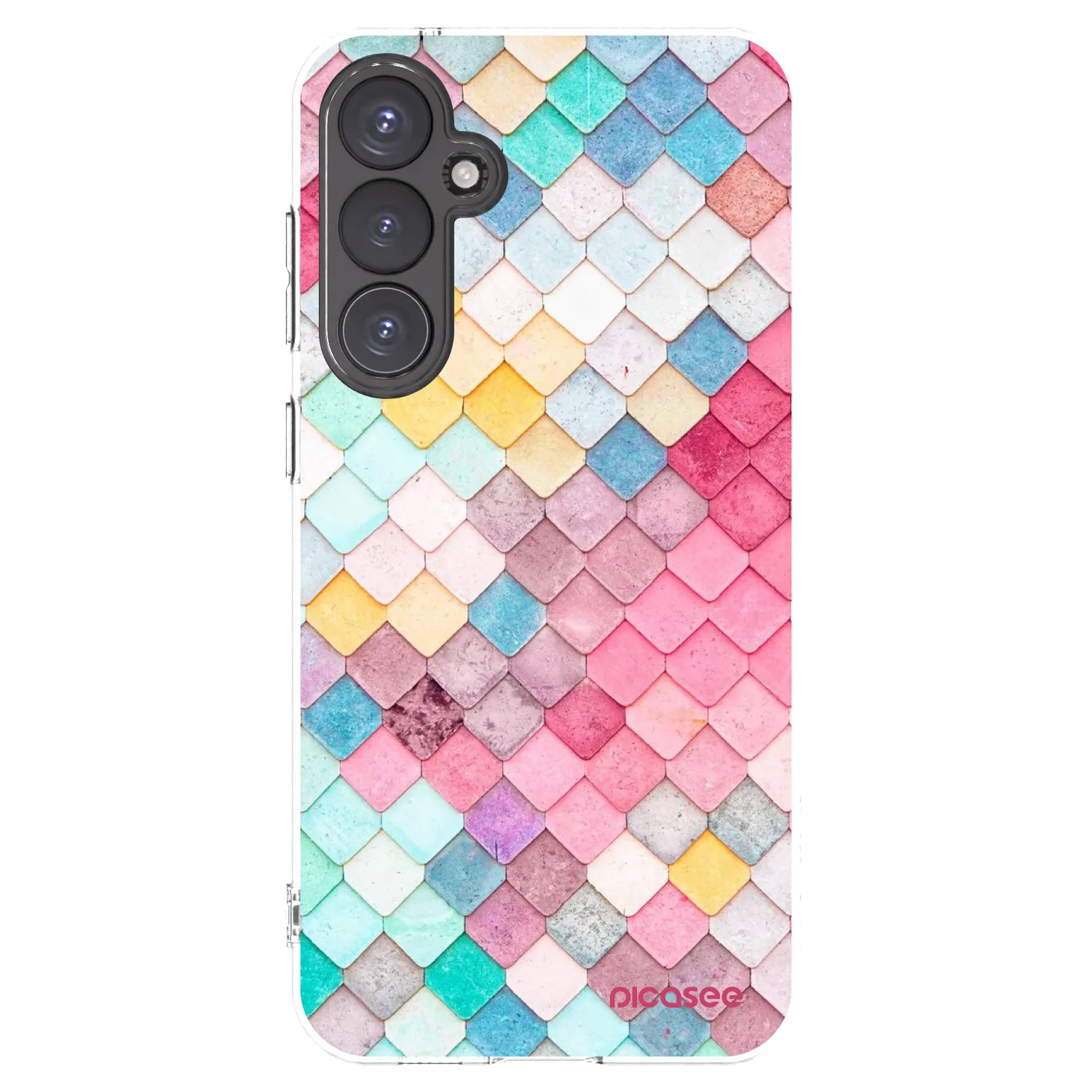 Picasee husă transparentă din silicon pentru Samsung Galaxy S23 FE S711B - Colorful roof