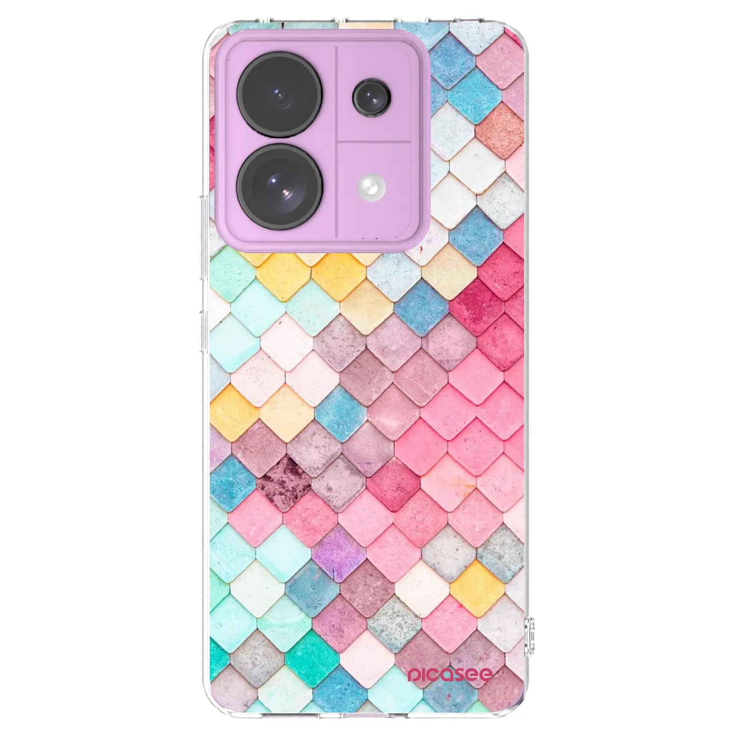 Picasee husă transparentă din silicon pentru Xiaomi Redmi Note 13 Pro 5G - Colorful roof