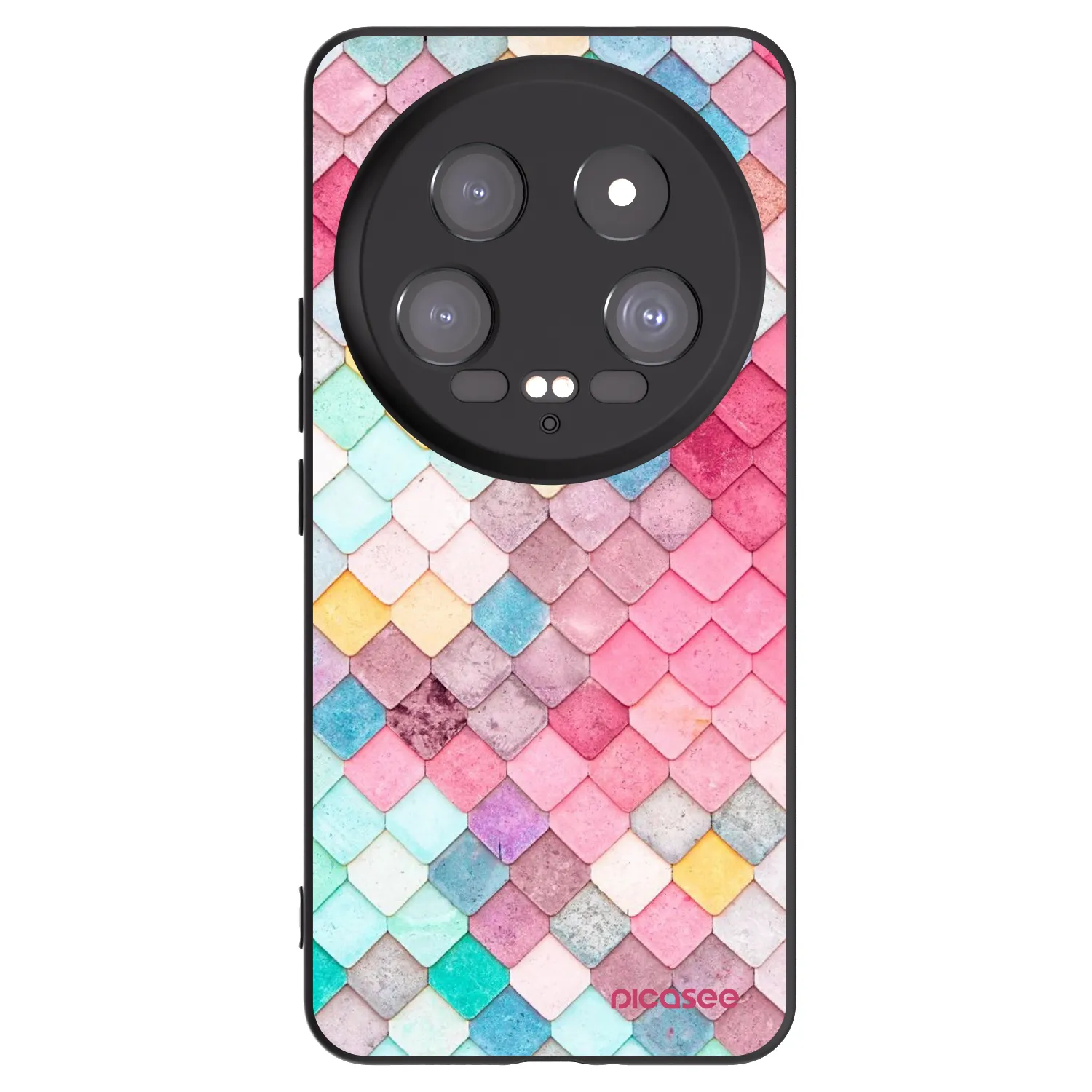 Picasee husă neagră din silicon pentru Xiaomi 14 Ultra - Colorful roof