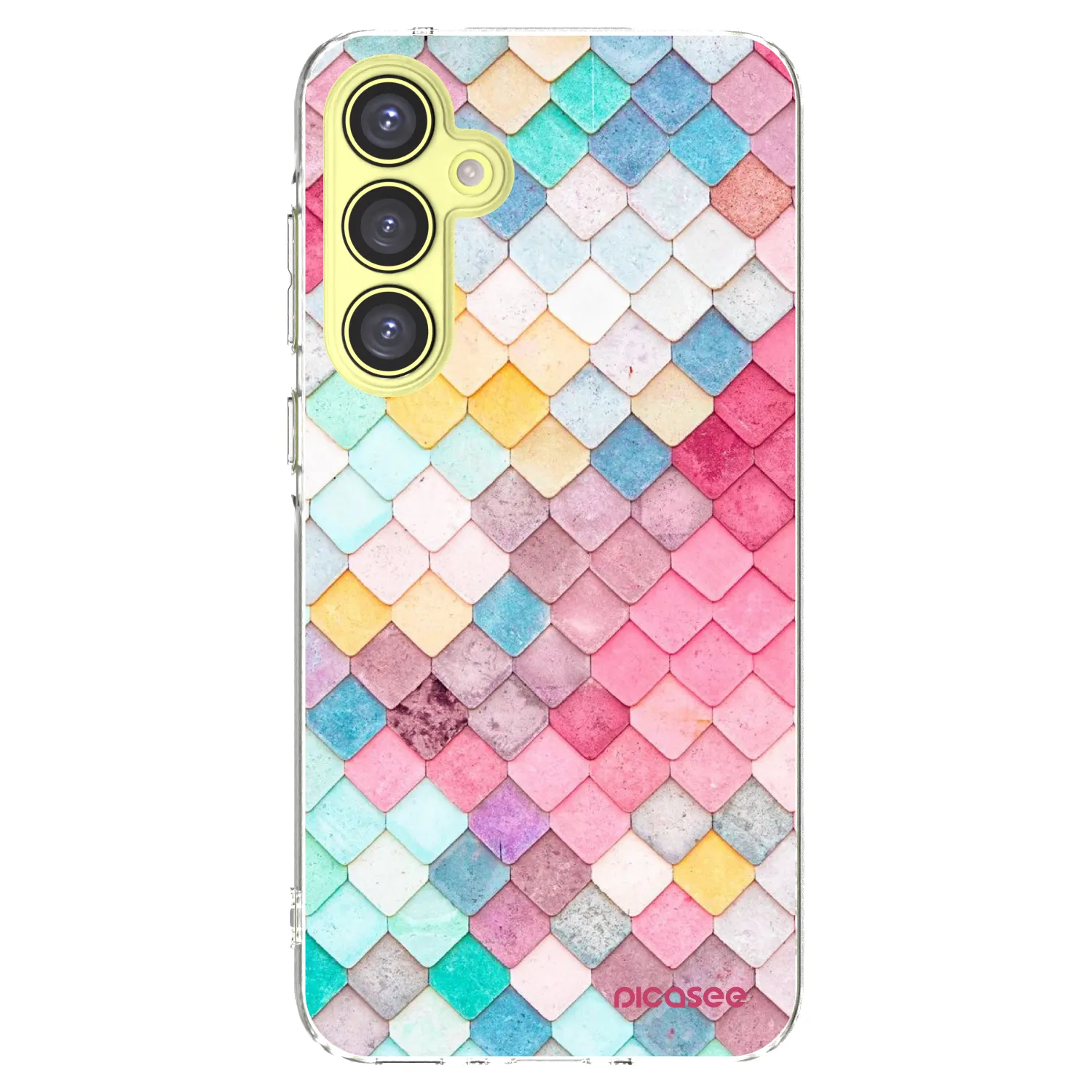 Picasee husă transparentă din silicon pentru Samsung Galaxy A35 5G A356B - Colorful roof