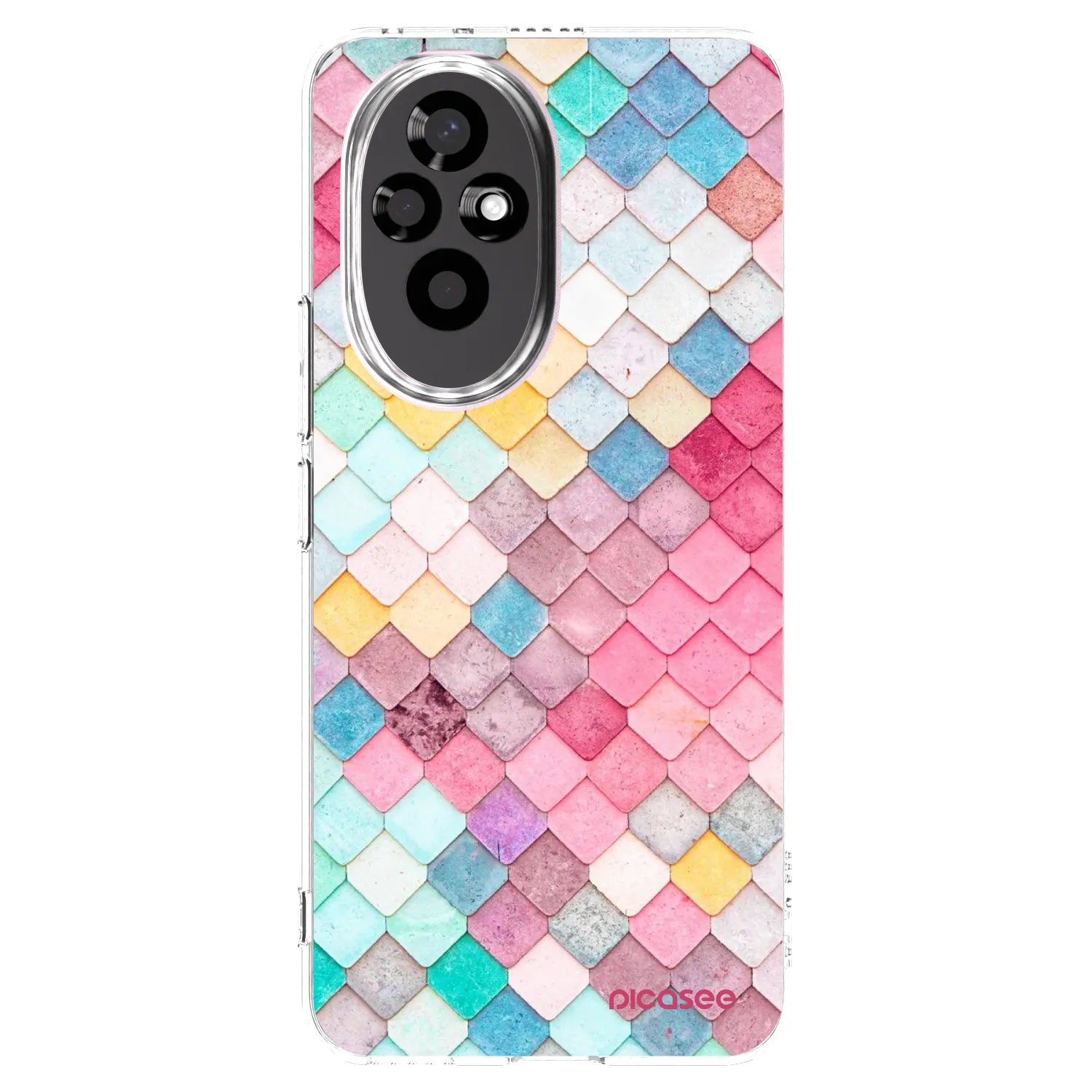 Picasee husă transparentă din silicon pentru Honor 200 Pro 5G - Colorful roof