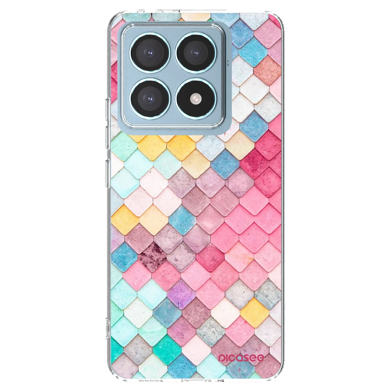 Picasee husă transparentă din silicon pentru Xiaomi 14T Pro - Colorful roof