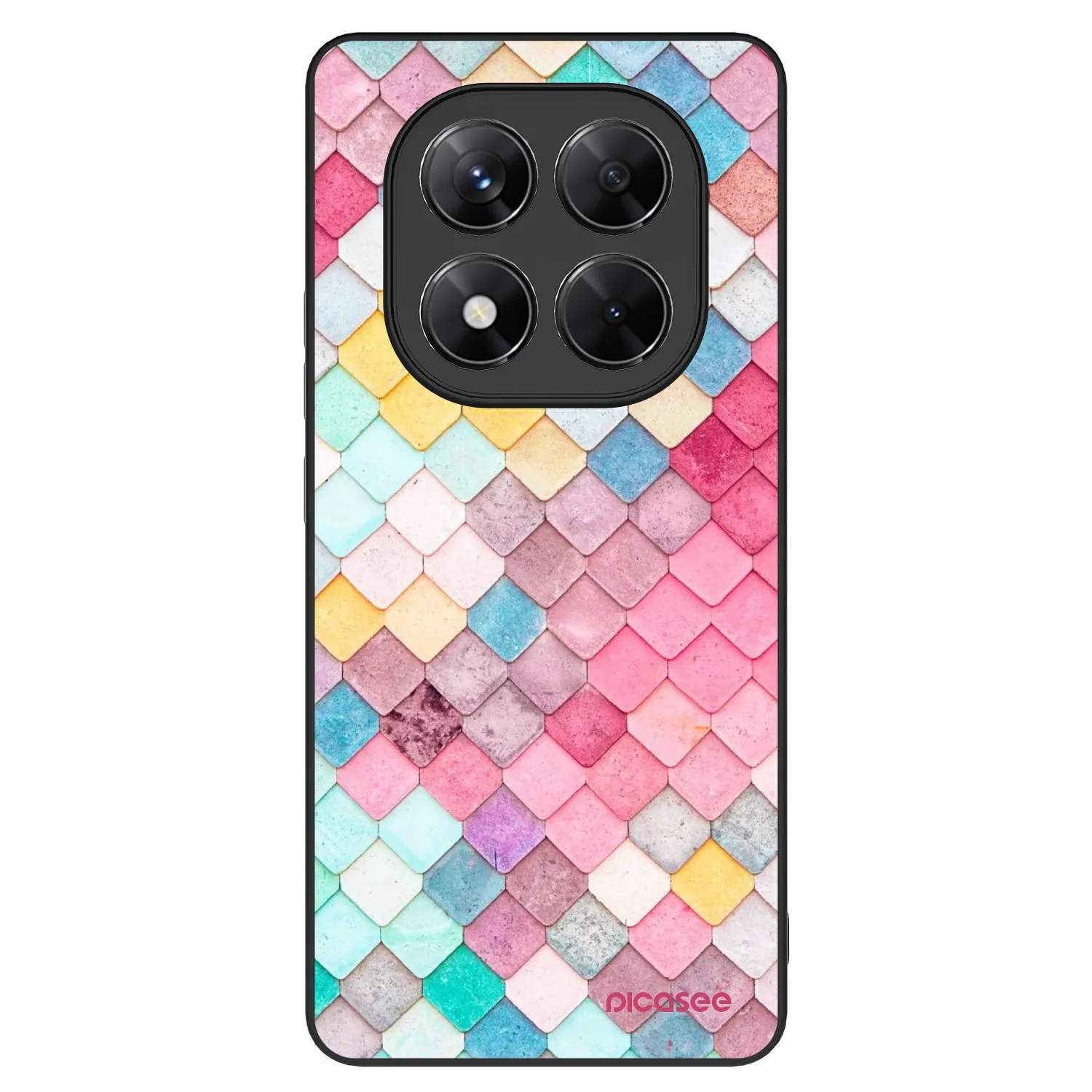 Picasee ULTIMATE CASE pentru Xiaomi Redmi Note 14 Pro 5G - Colorful roof