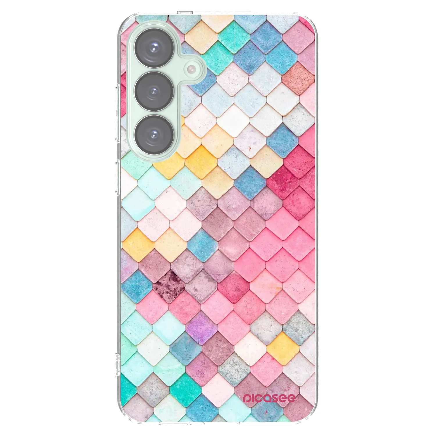 Picasee husă transparentă din silicon pentru Samsung Galaxy S25+ 5G - Colorful roof