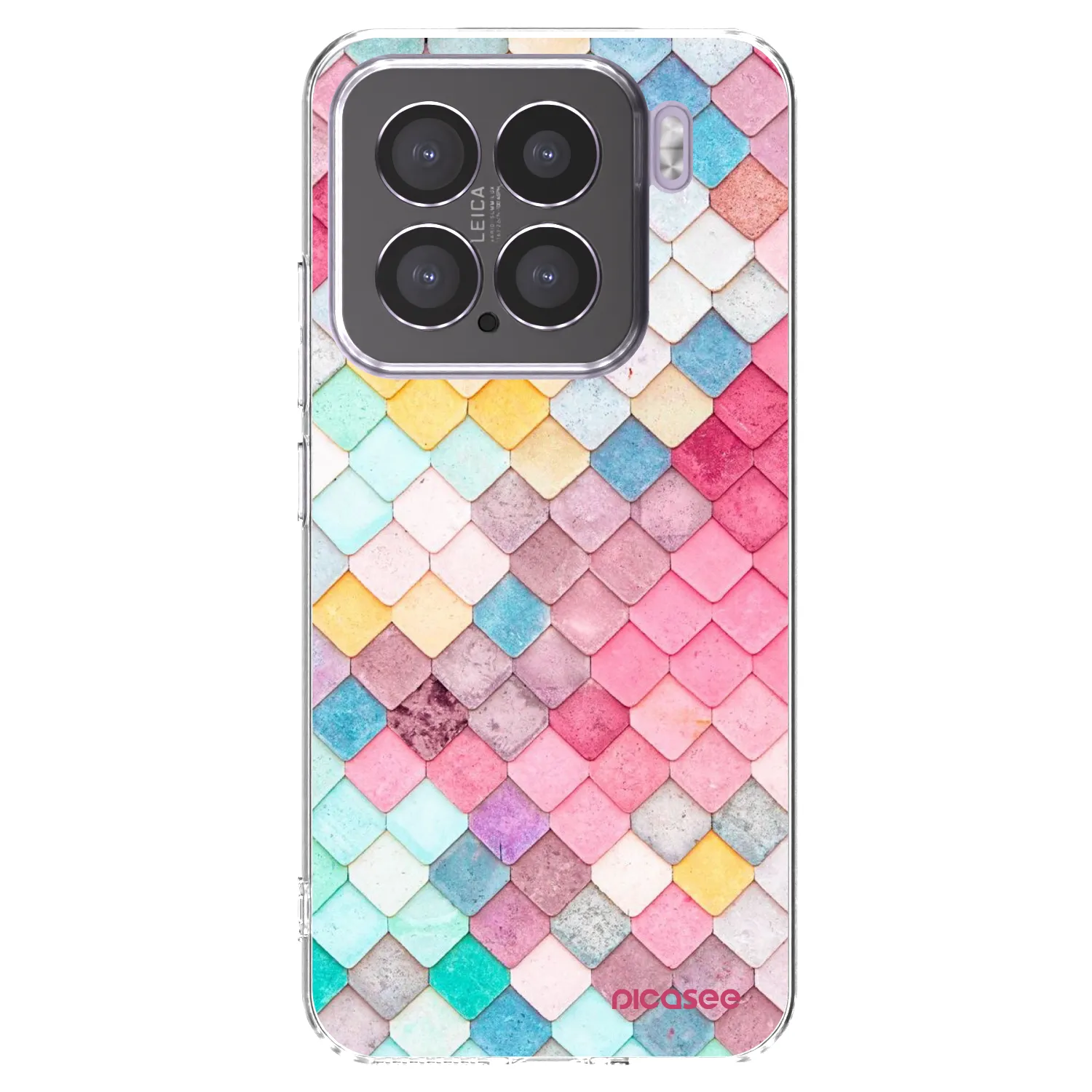 Picasee husă transparentă din silicon pentru Xiaomi 15 - Colorful roof