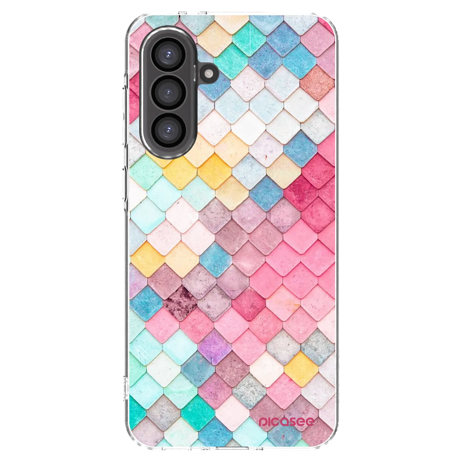 Picasee husă transparentă din silicon pentru Samsung Galaxy A36 5G - Colorful roof