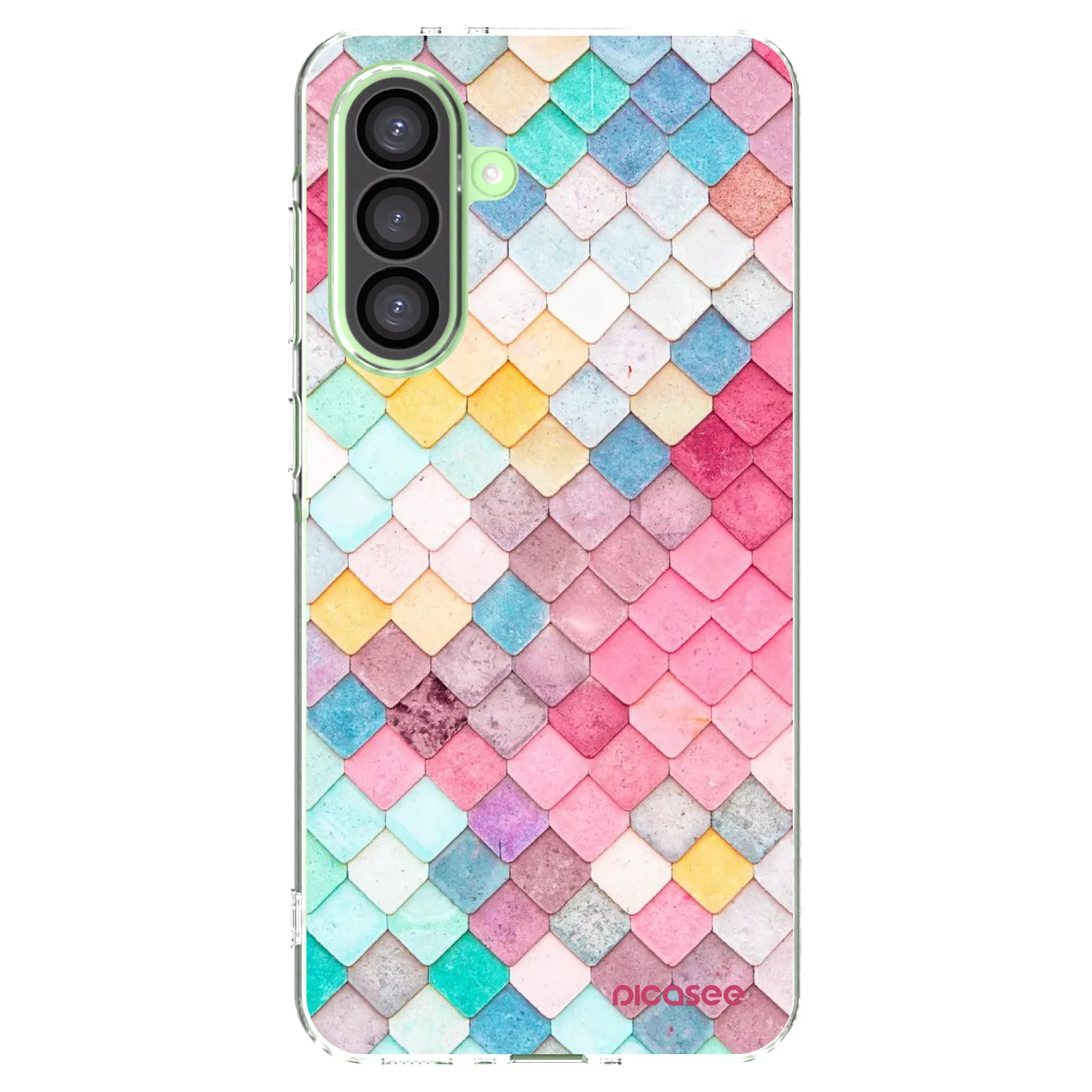 Picasee husă transparentă din silicon pentru Samsung Galaxy A26 5G A266B - Colorful roof