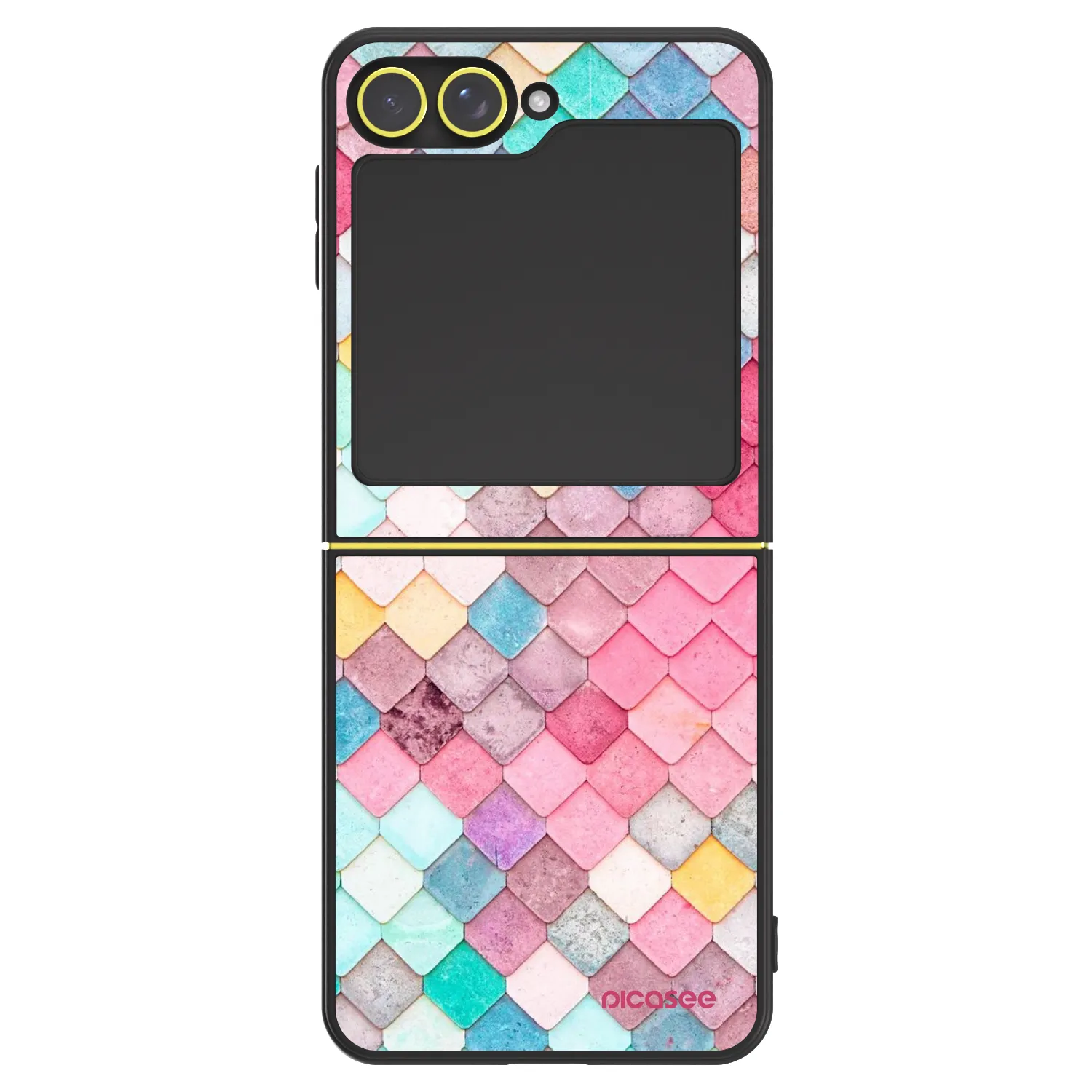 Picasee ULTIMATE CASE pentru Samsung Galaxy Z Flip5 5G - Colorful roof