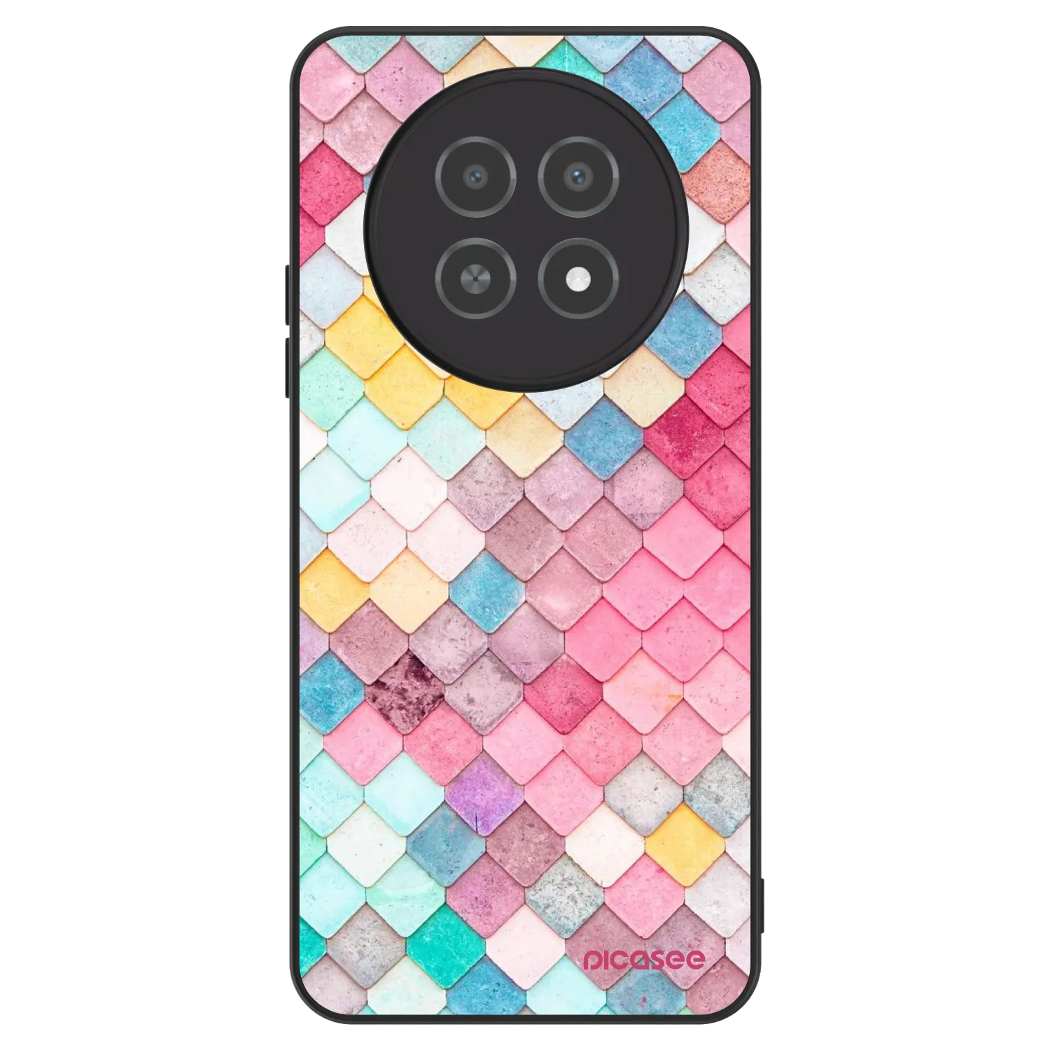 Picasee ULTIMATE CASE pentru Realme 12X - Colorful roof