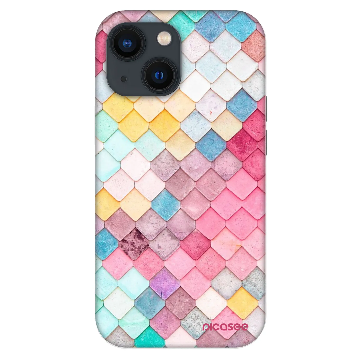 Picasee Fashion Case pentru Apple iPhone 13 mini - Colorful roof