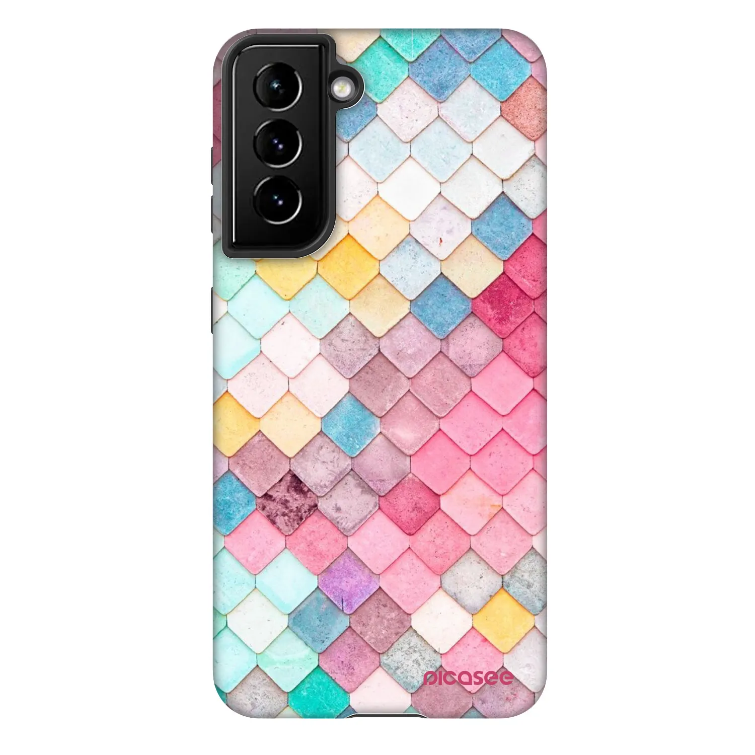 Picasee Fashion Case pentru Samsung Galaxy S22 5G - Colorful roof