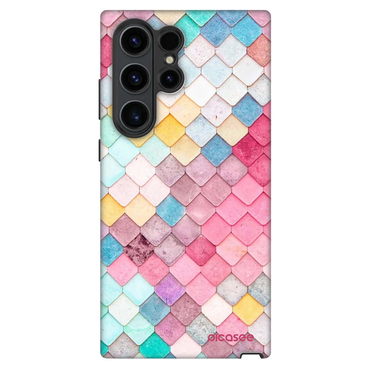 Picasee Fashion Case pentru Samsung Galaxy S22 Ultra 5G - Colorful roof