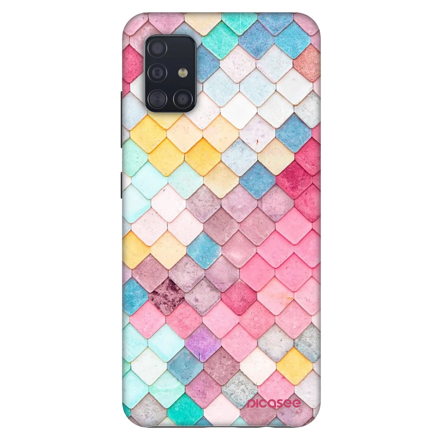 Picasee Fashion Case pentru Samsung Galaxy A51 A515F - Colorful roof