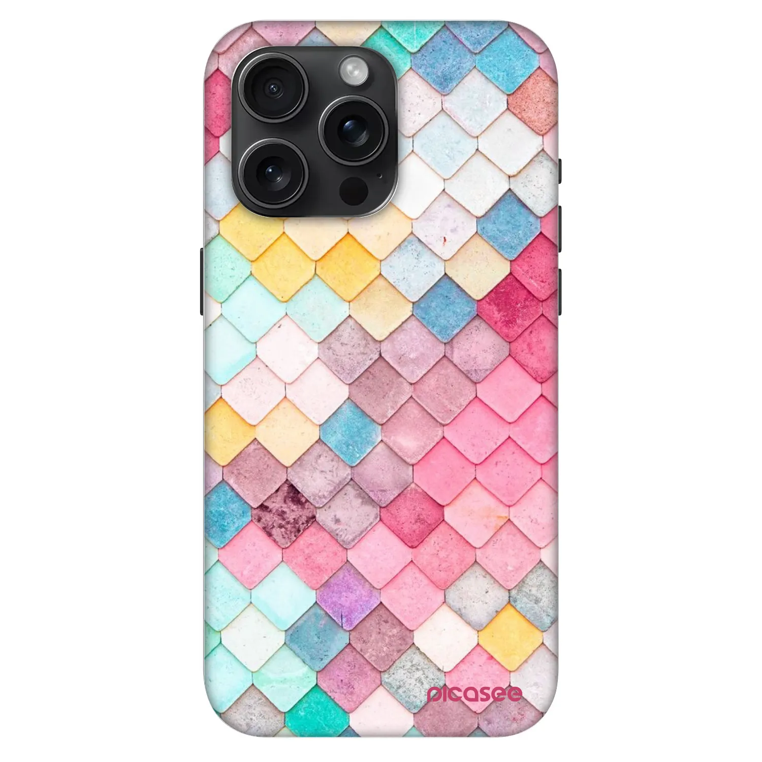 Picasee Fashion Case MagSafe pentru Apple iPhone 15 Pro Max - Colorful roof