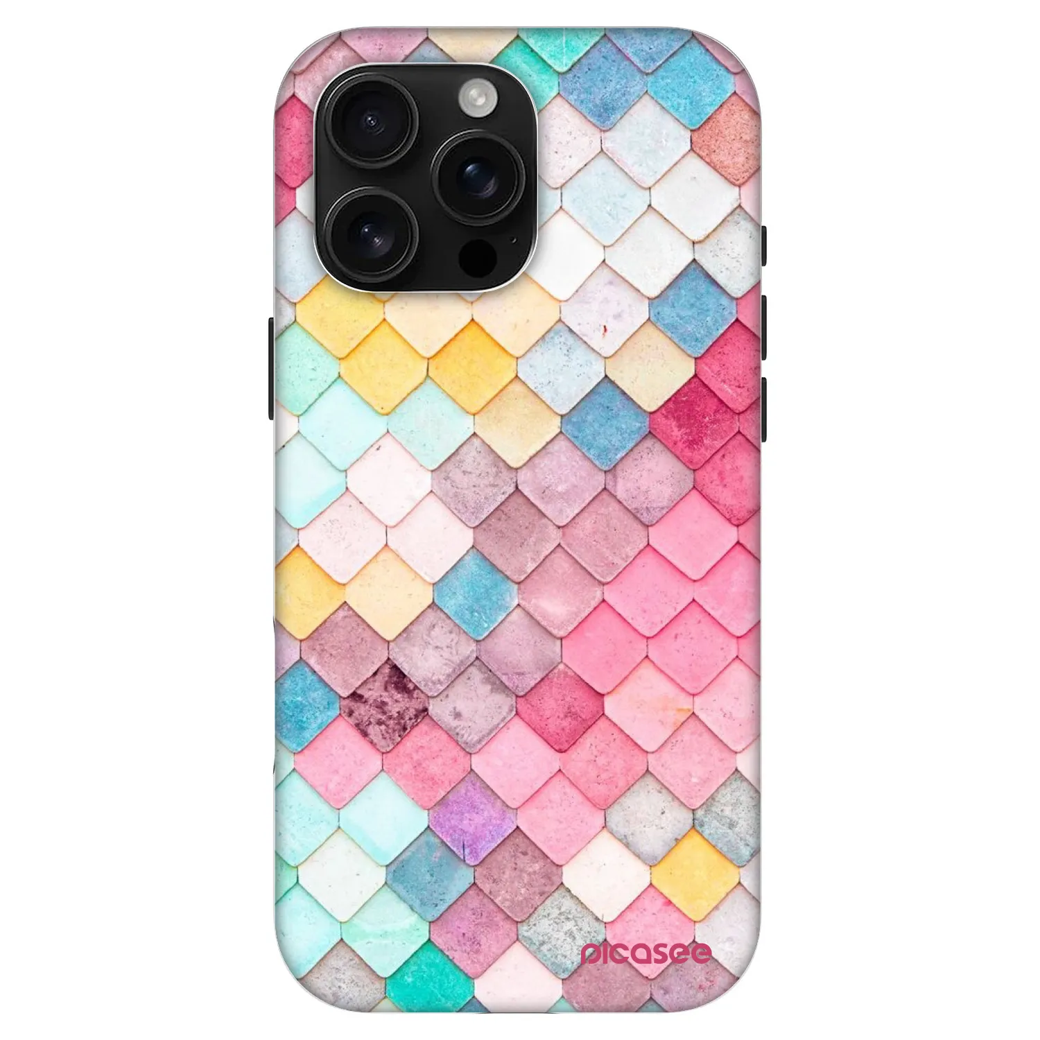 Picasee Fashion Case MagSafe pentru Apple iPhone 16 Pro Max - Colorful roof