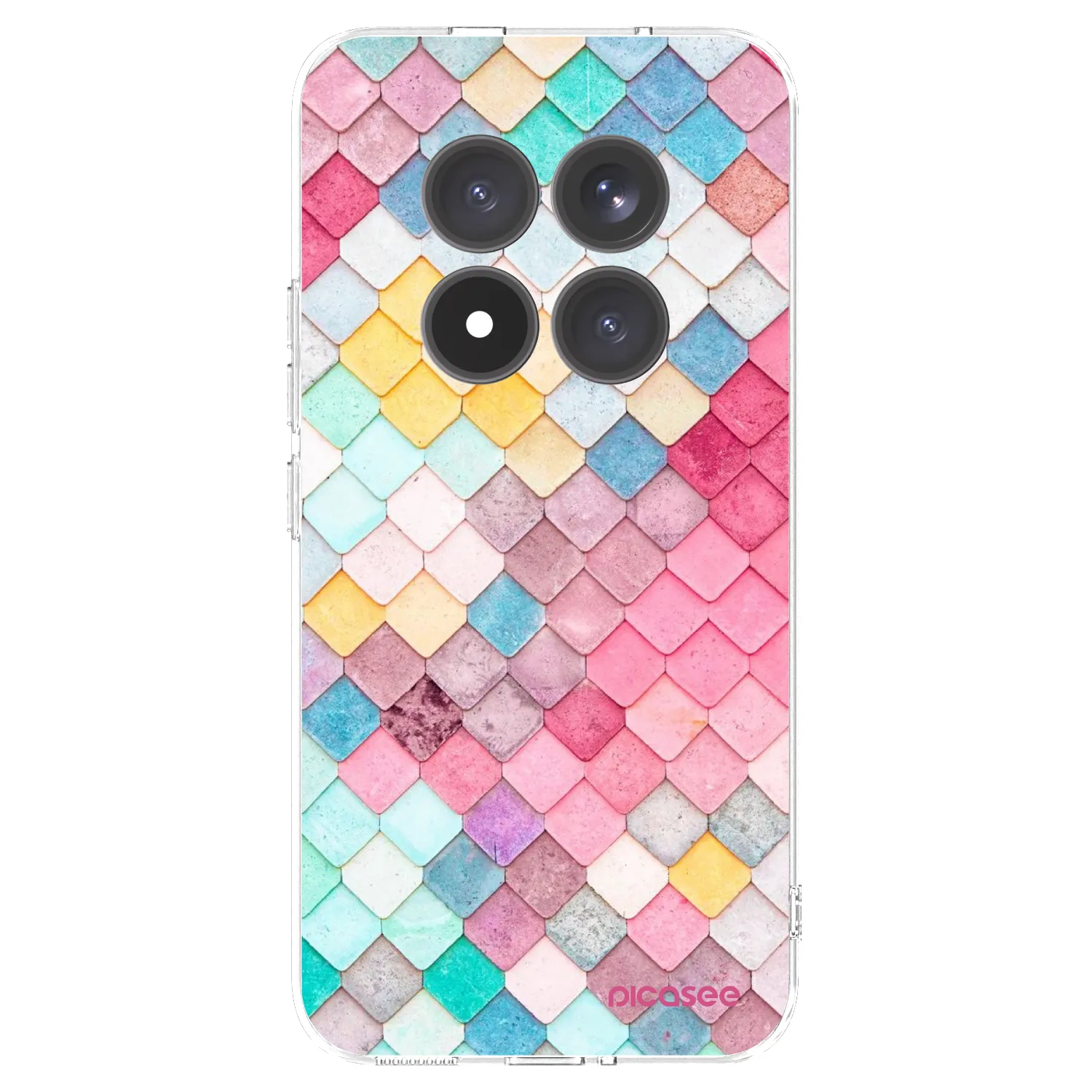 Picasee husă transparentă din silicon pentru Xiaomi Redmi Note 15 Pro+ - Colorful roof