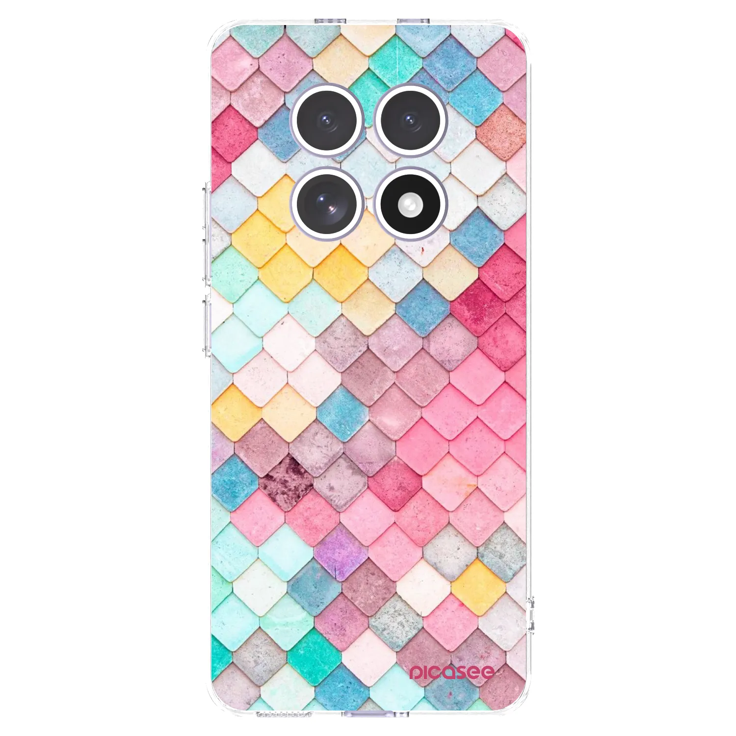 Picasee husă transparentă din silicon pentru Xiaomi Redmi Note 15 - Colorful roof