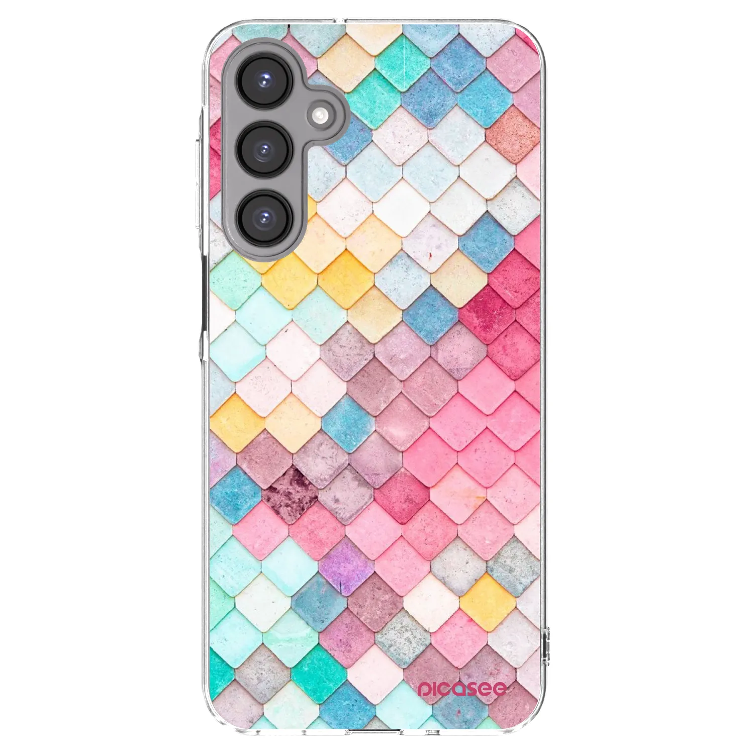Picasee husă transparentă din silicon pentru Samsung Galaxy A16 4G - Colorful roof