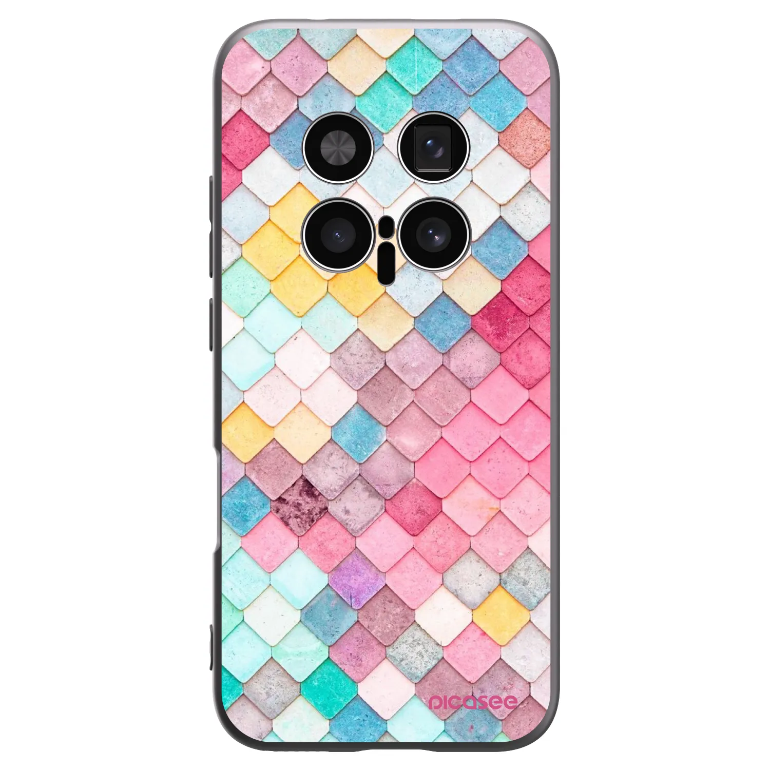 Picasee husă neagră din silicon pentru Honor Magic8 Pro 5G - Colorful roof
