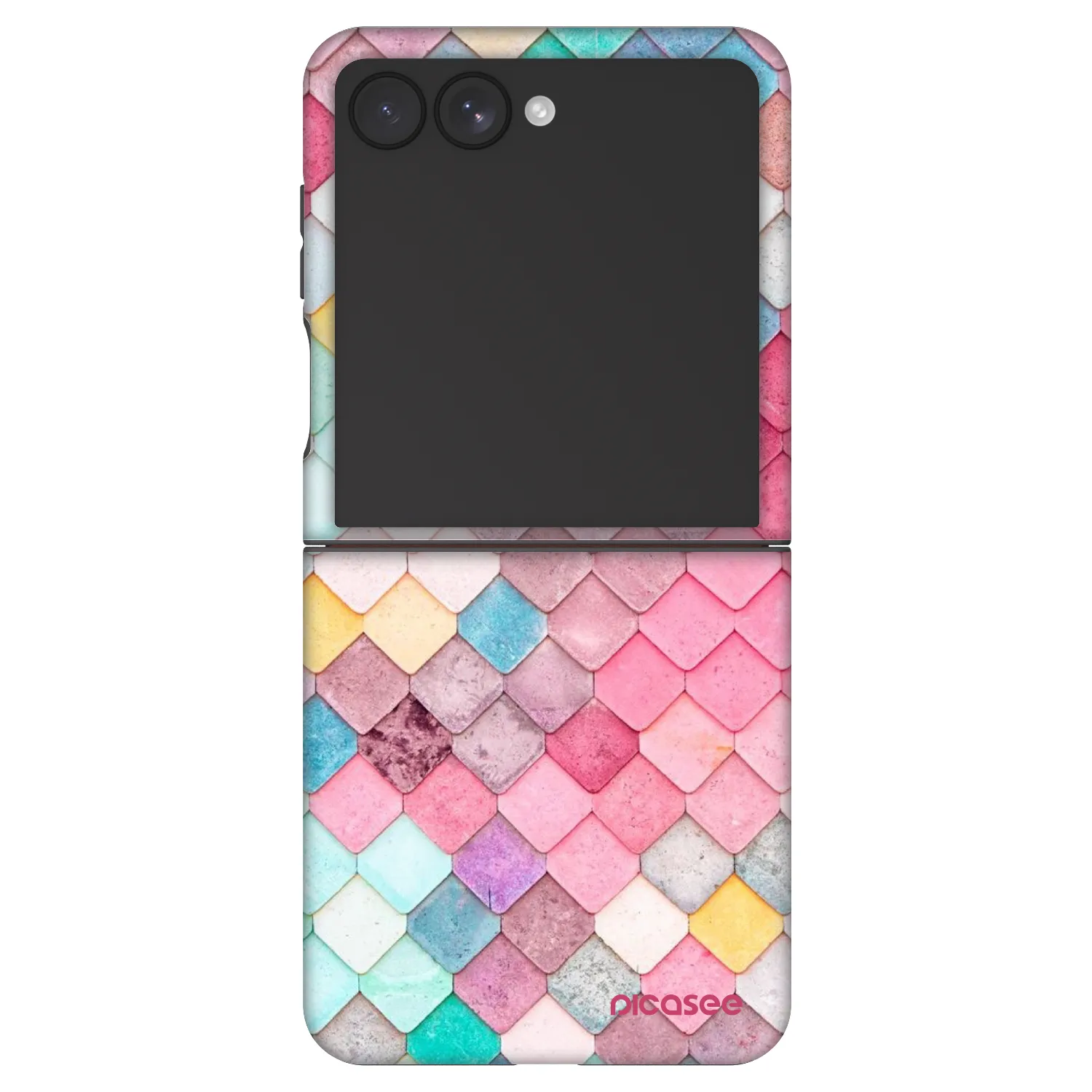 Picasee Fashion Case pentru Samsung Galaxy Z Flip7 5G - Colorful roof