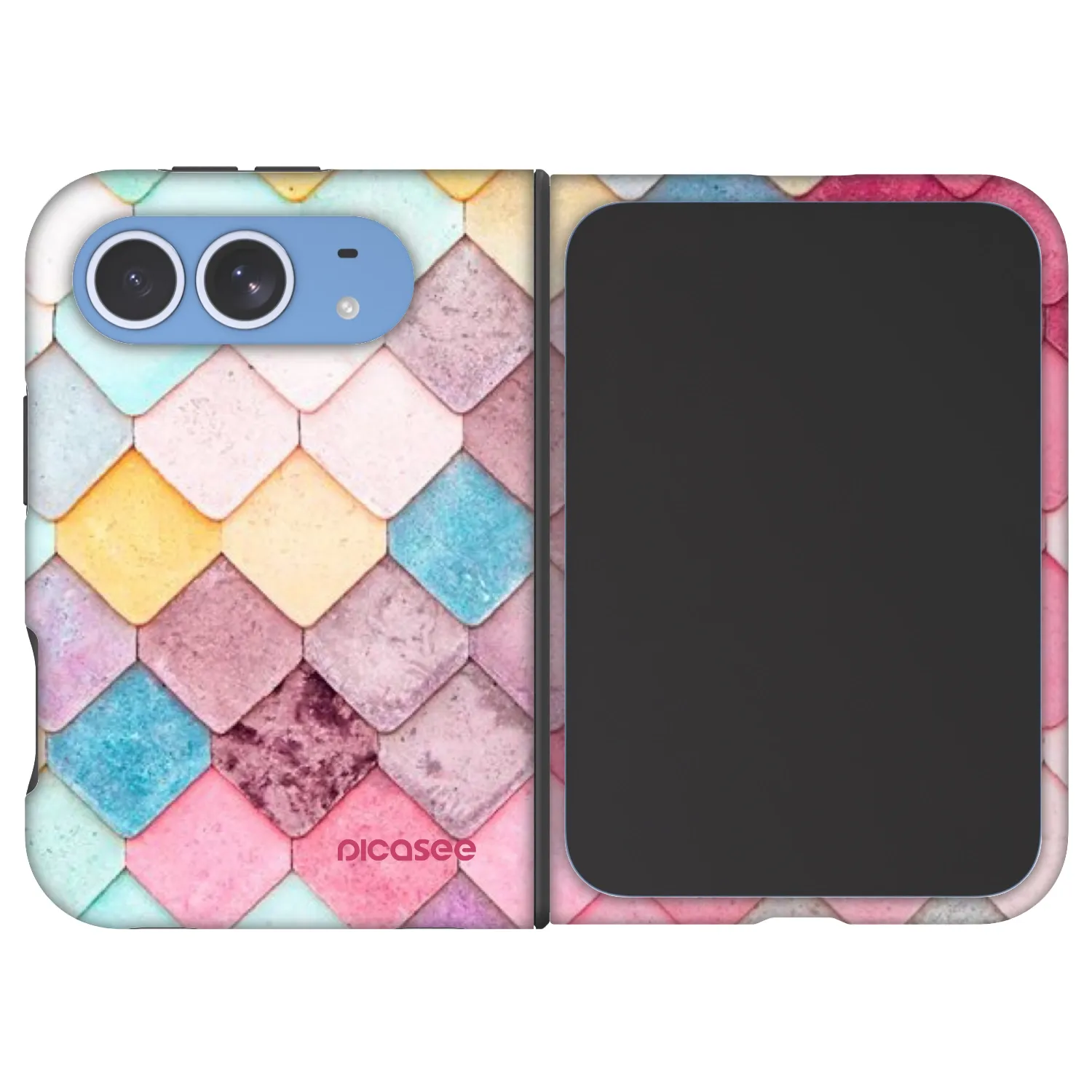 Picasee Fashion Case MagSafe pentru Apple iPhone Duo - Colorful roof
