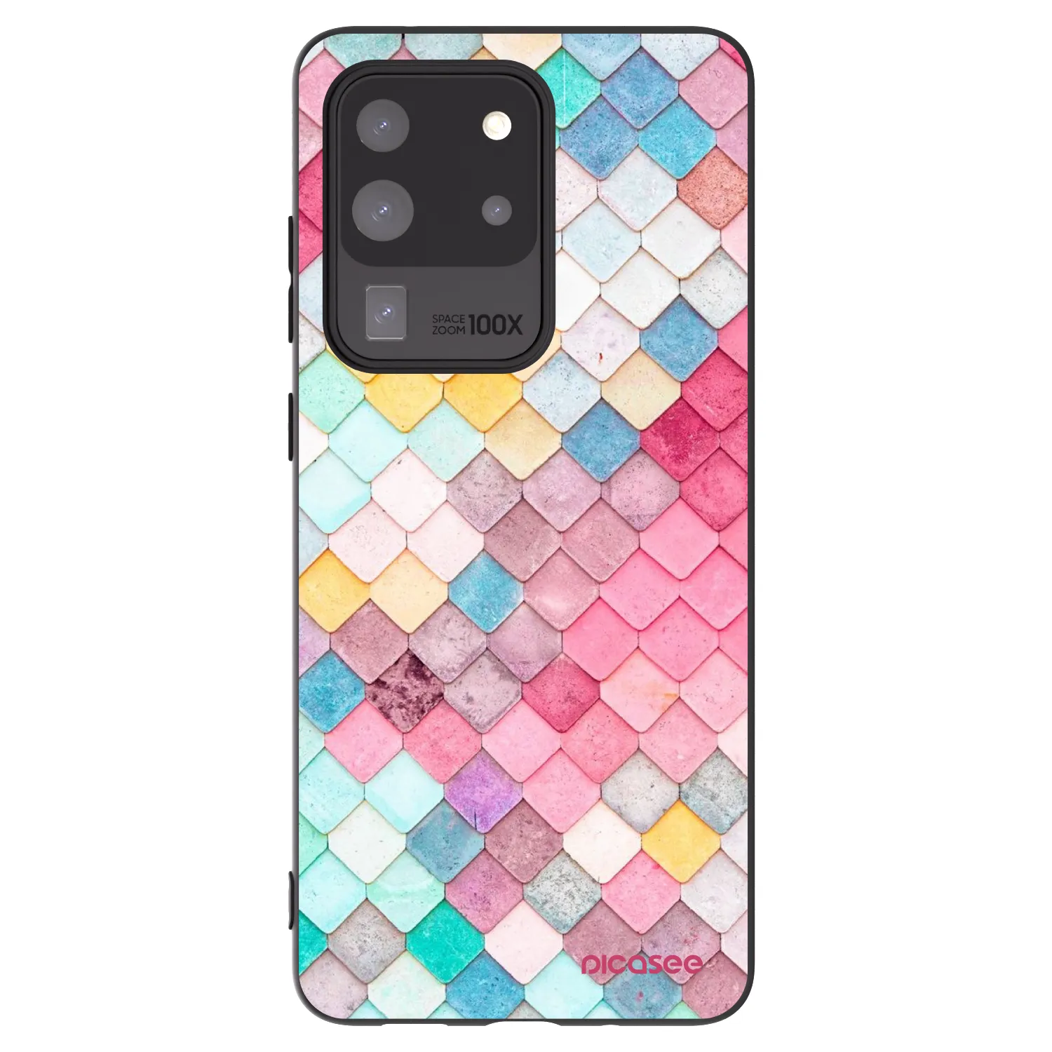 Picasee husă neagră din silicon pentru Samsung Galaxy S20 Ultra 5G G988F - Colorful roof