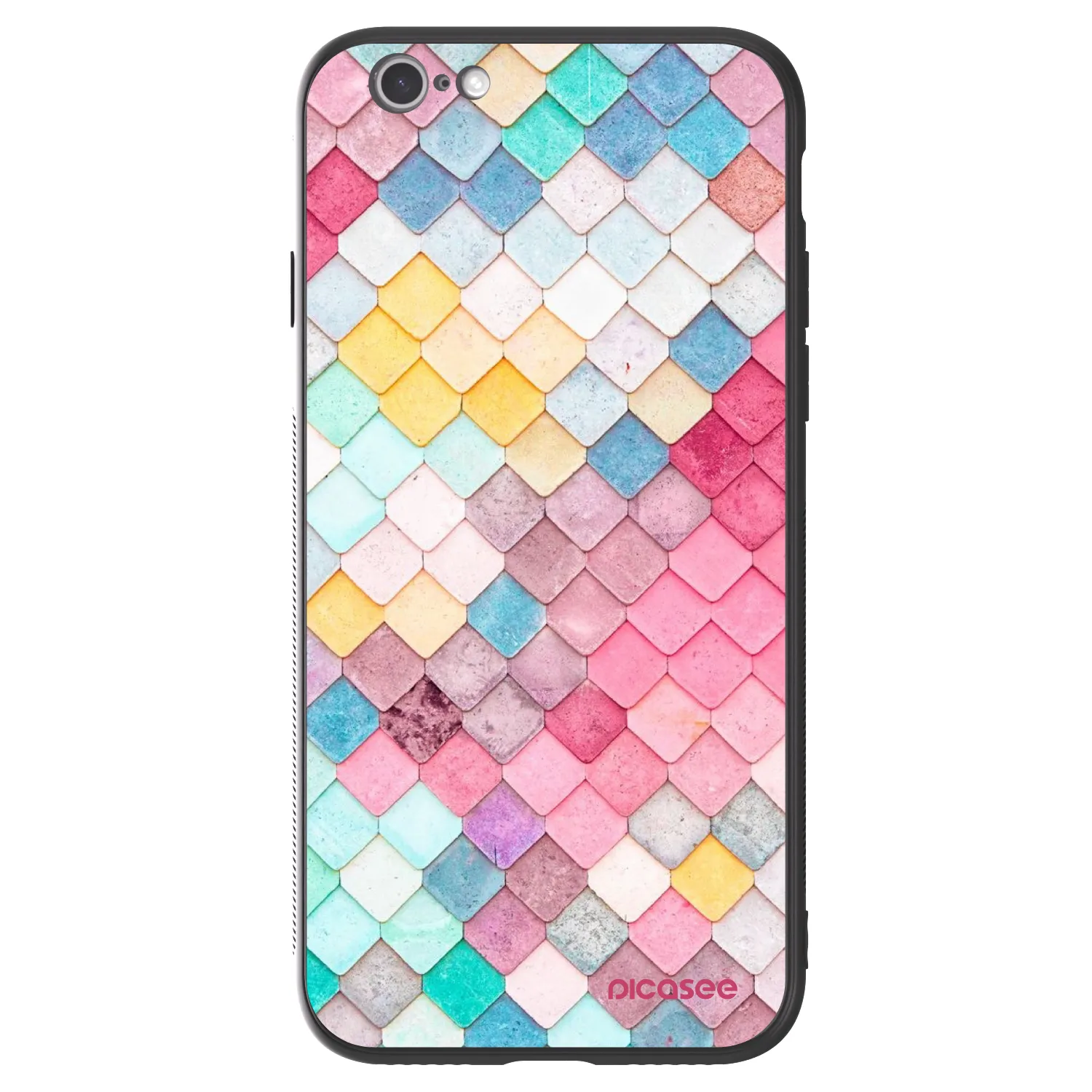 Picasee ULTIMATE CASE pentru Apple iPhone 6/6S - Colorful roof