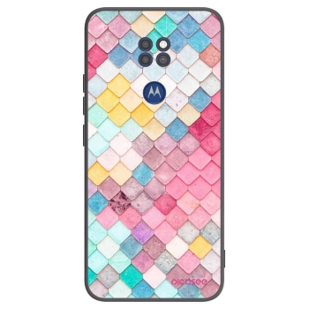 Husă pentru Motorola Moto G9 Play - Colorful roof