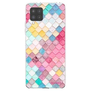 Picasee husă transparentă din silicon pentru Samsung Galaxy A42 A426B - Colorful roof