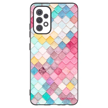 Picasee husă neagră din silicon pentru Samsung Galaxy A32 5G A326B - Colorful roof