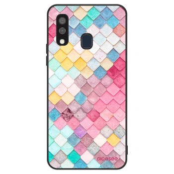 Husă pentru Samsung Galaxy A40 A405F - Colorful roof