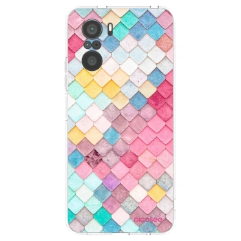 Picasee husă transparentă din silicon pentru Xiaomi Poco F3 - Colorful roof