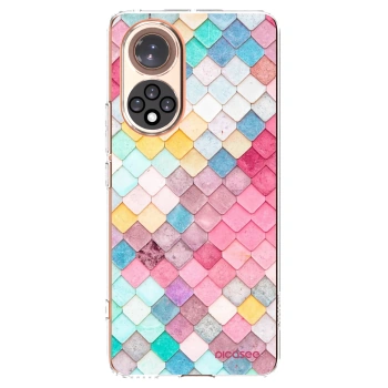 Picasee husă transparentă din silicon pentru Honor 50 5G - Colorful roof
