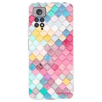 Picasee husă transparentă din silicon pentru Xiaomi Redmi Note 11 - Colorful roof