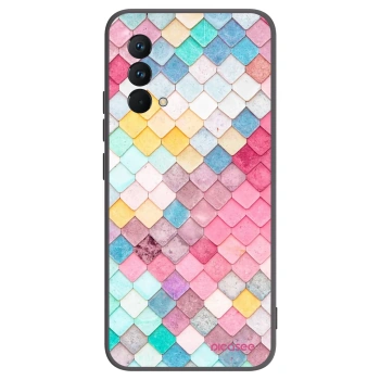 Picasee husă neagră din silicon pentru Realme GT Master Edition 5G - Colorful roof