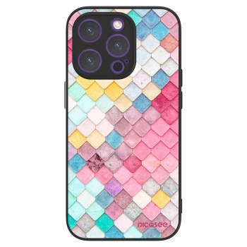 Picasee ULTIMATE CASE pentru Apple iPhone 14 Pro - Colorful roof