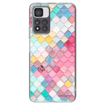 Picasee husă transparentă din silicon pentru Xiaomi Redmi Note 11 Pro+ 5G - Colorful roof