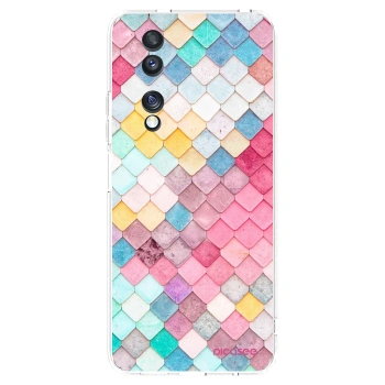 Picasee husă transparentă din silicon pentru Honor 70 - Colorful roof