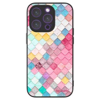 Picasee ULTIMATE CASE MagSafe pentru Apple iPhone 14 Pro - Colorful roof