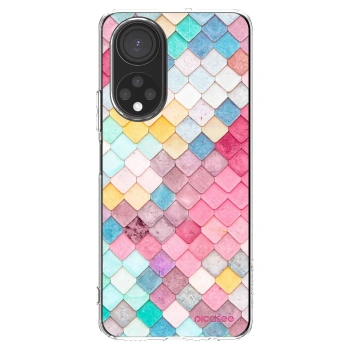 Picasee husă transparentă din silicon pentru Honor X7 - Colorful roof