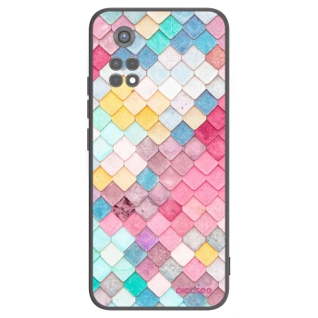Picasee husă neagră din silicon pentru Xiaomi Redmi Note 11S 5G - Colorful roof