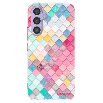 Picasee husă transparentă din silicon pentru Samsung Galaxy A54 5G A546B - Colorful roof