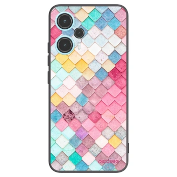 Picasee husă neagră din silicon pentru Xiaomi Poco F5 - Colorful roof