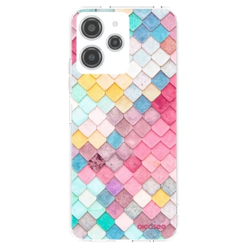 Picasee husă transparentă din silicon pentru Xiaomi Redmi 12 4G - Colorful roof