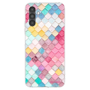 Picasee husă transparentă din silicon pentru Samsung Galaxy A04s A047F - Colorful roof