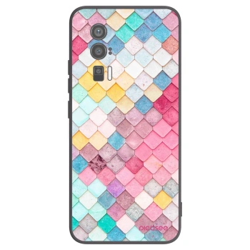 Picasee husă neagră din silicon pentru Xiaomi Poco F5 Pro 5G - Colorful roof