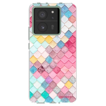 Picasee husă transparentă din silicon pentru Xiaomi 13T - Colorful roof