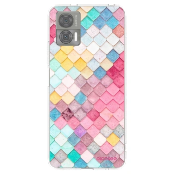 Picasee husă transparentă din silicon pentru Motorola Edge 30 Neo - Colorful roof